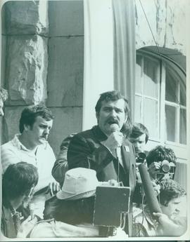 Lech Wałęsa we Wrocławiu 1981